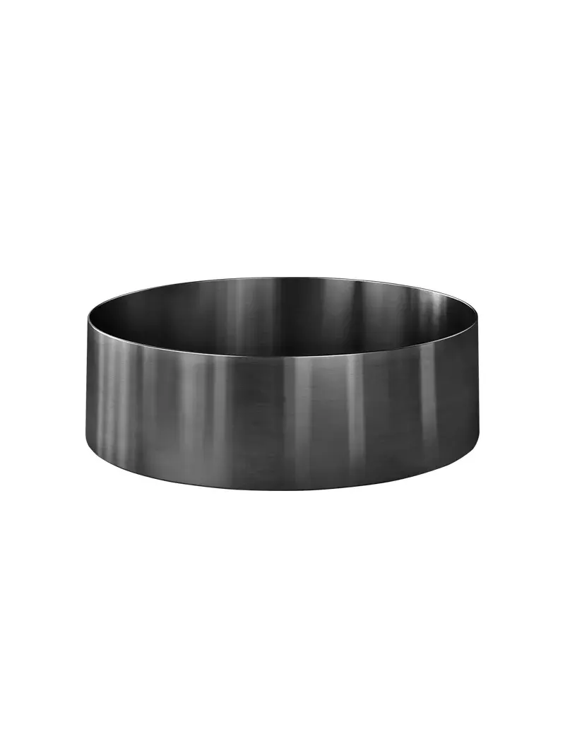 Steel Round Bathroom Basin 380 x 110